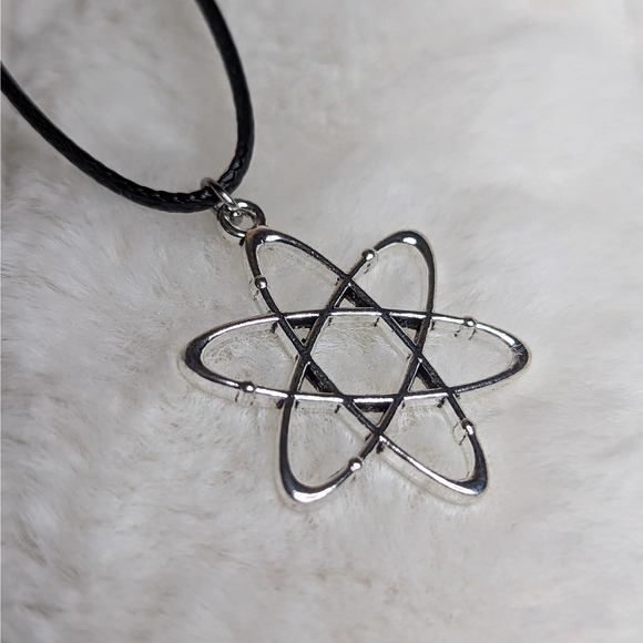 Atom Charm Necklace - Picture 1 of 3